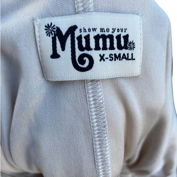 Show Me Your Mumu Kendall Maxi Dress Abers Babers Floral Women's Extra Small - Picture 12 of 15